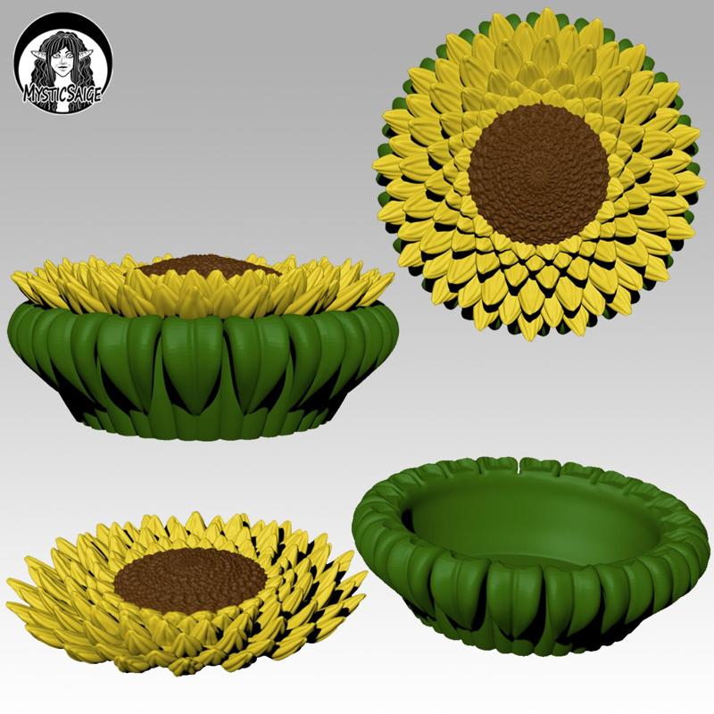 Sunflower Container
