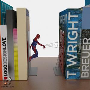 Spider-Man Web-Shooting Bookends