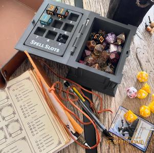 DM Inventory: Dice Case & Spell Slot Tracker