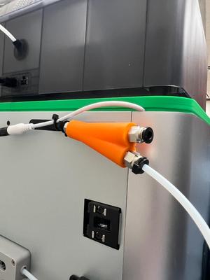 Functional Y-Splitter with decorative option