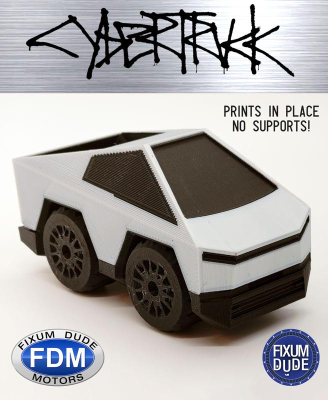 Fixum Dude Motors PiP Tesla Cybertruck
