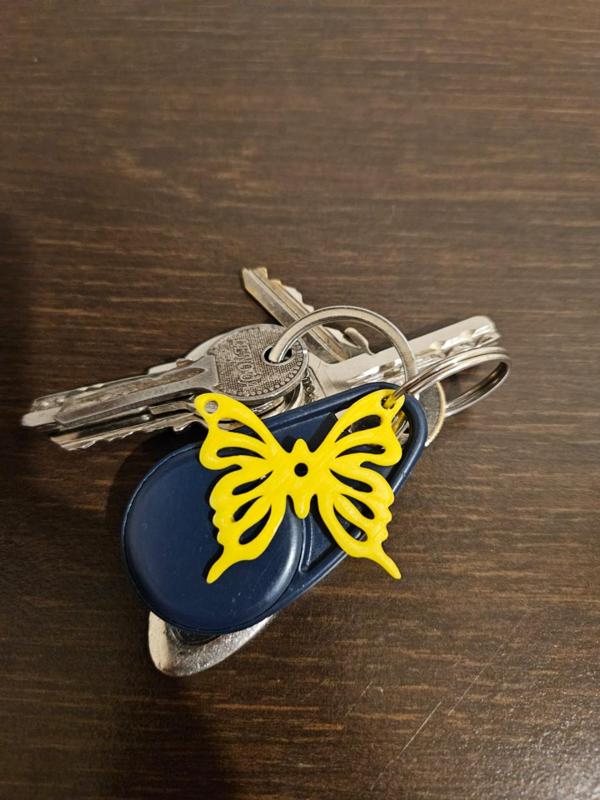 Butterfly Keychain