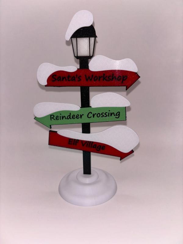 Christmas sign - Santa's Workshop