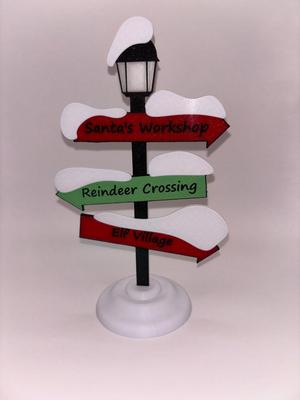 Christmas sign - Santa's Workshop
