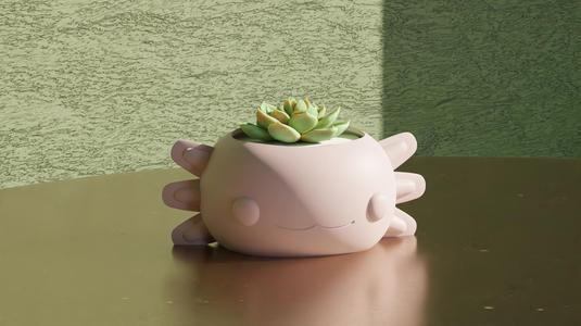 Axolotl - Pot Plant