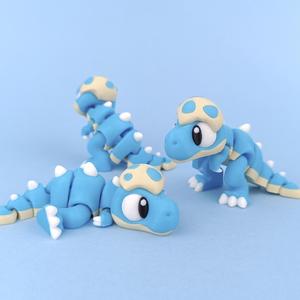 Flexi Baby T-rex Print-in-place