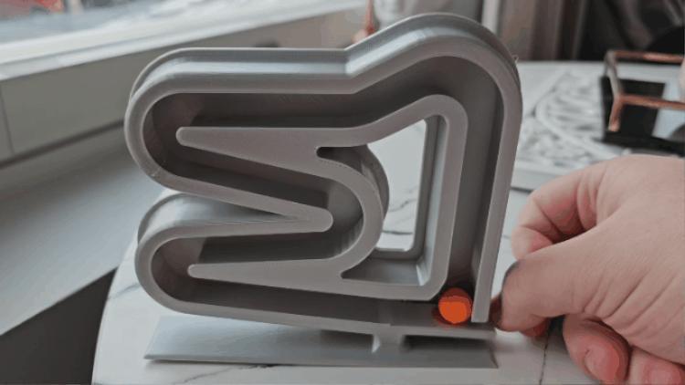 Print in place - Marble fidget desk toy!