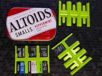 Altoids Slim Micro SD Card Organizer