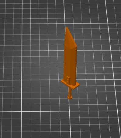 LEGO Final Fantasy Buster Sword