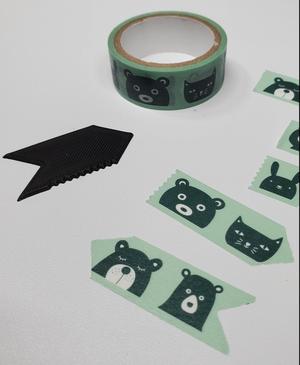 Washi tape tool | Tear your washi tape into fun shapes!
