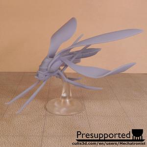 Damselfly Ship Spelljammer Miniature from DnD