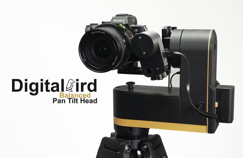 3 Axis Camera Pan Tilt Head - Digital Bird