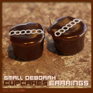 Small Deborah Cupcakes Earrings