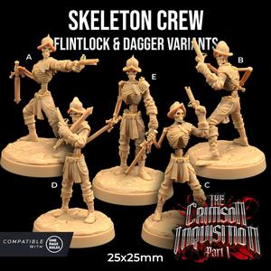 SkeletonCrew with flintlock and Dagger