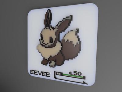Pokémon Pixel Art - Eevee
