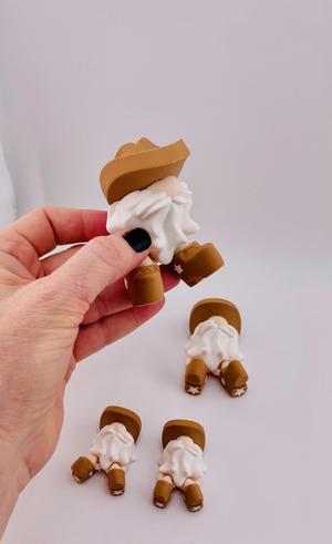 Cowboy Mini Gnome Flexi