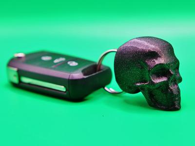Skull keychain 