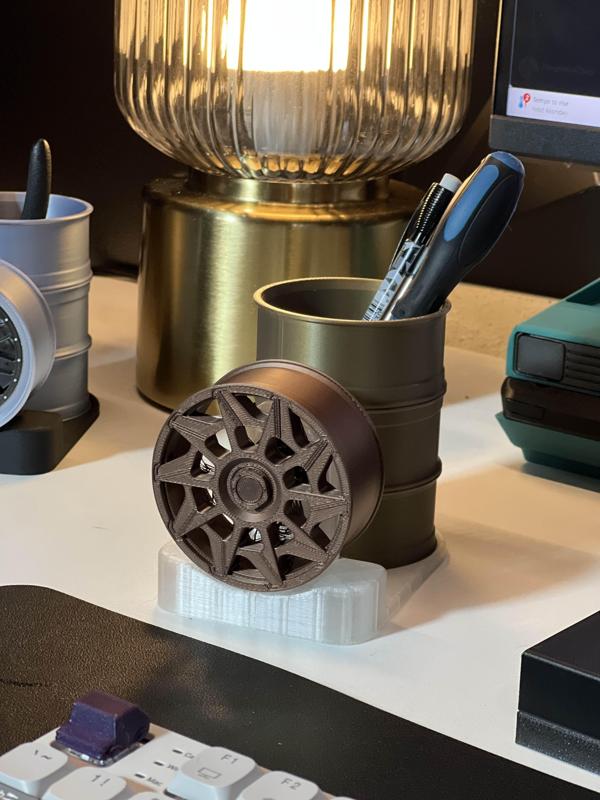 Rotiform CVT Wheel Pen Holder - Spinning