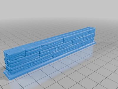 Wood Walls with Magnet Holes