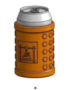 3D Themed Koozie Pop Can Holder