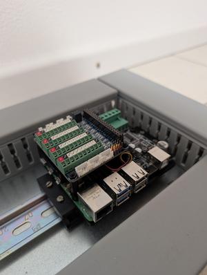 Raspberry Pi & M-BUS Din Rail Holder