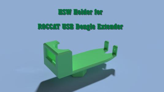 ROCCAT USB Dongle Extender HSW Holder