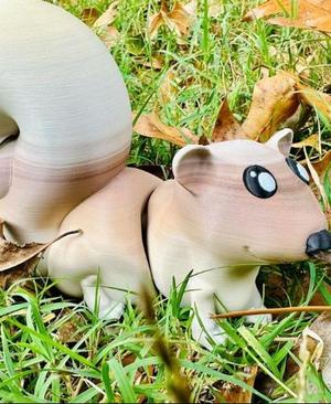 Adorable Articulating Baby Squirrel