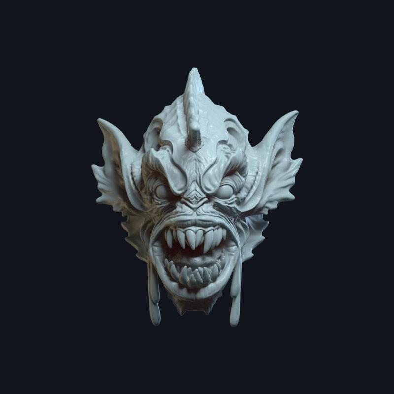 Abyssalor v2 Action Figure Head