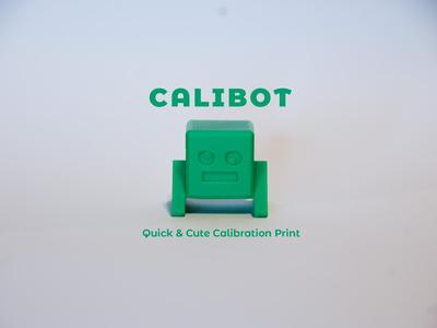 Calibot - Quick & Cute Calibration Print & Bridging Test!