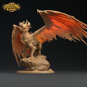 Dryagon - Forest Dragon - Presupported