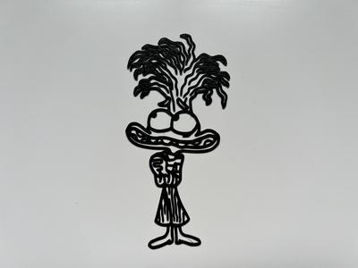 Anxiety Wall Art #1 (Inside Out - Vice Versa)