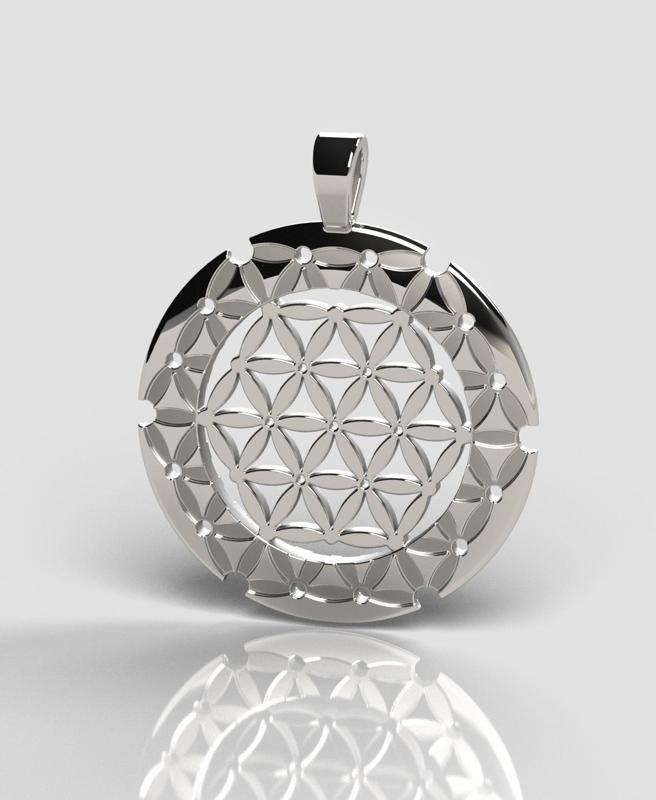 Flower of Life Pendant.STL