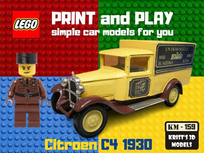 LEGO Citroen C4 1930