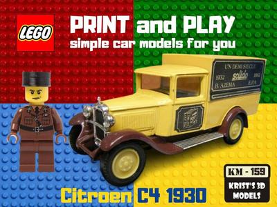 LEGO Citroen C4 1930