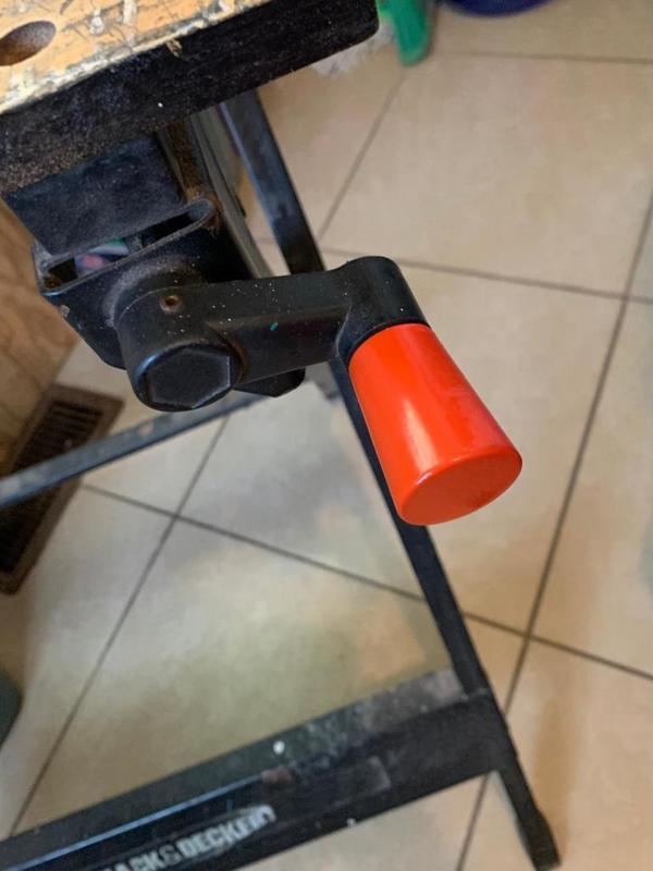 Replacement Handle for a Black+Decker Workmate Portable Vice