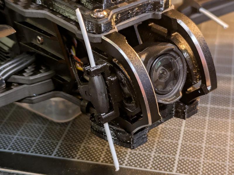 GEPRC MOZ7 O3 BetaFPV front ELRS Antenna clip