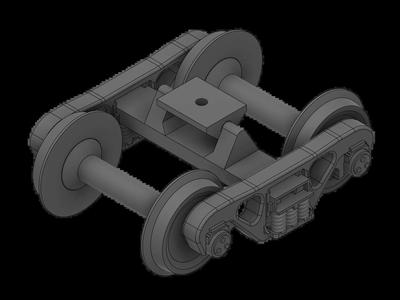 G Scale Bogie Freight 1800 920 - Dragon Railway