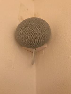 Google Nest Mini wall corner mount