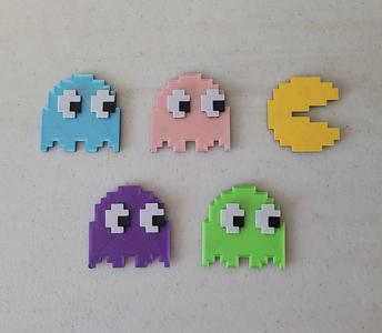 Pac-Man & Ghost Magnets