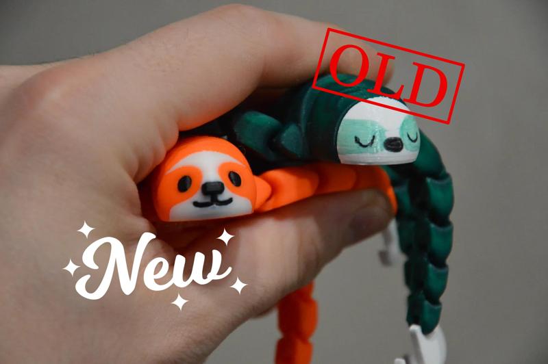 Multimaterial Flexi Sloth