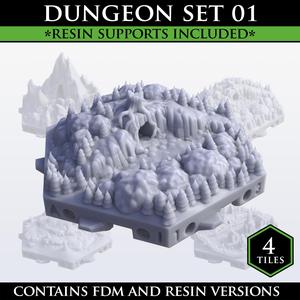 Hexton Hills Dungeon Entrances Set 01