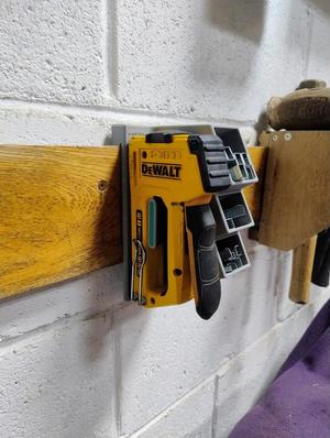Staple Gun Holder for French Cleat