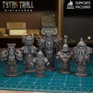Dwarf Chess Set [Pre-Supported]