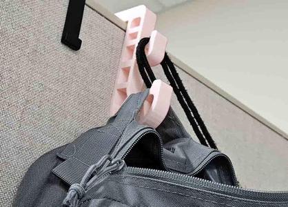 Coat Hook for Cubicle Wall