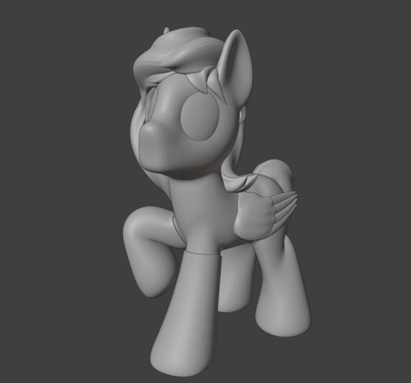 Customizable Standing Pony