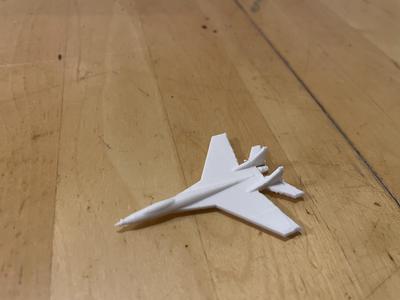 Simple Mig 29 Model for Printing
