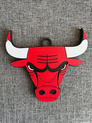 Chicago Bulls Oversized Necklace, Pendant