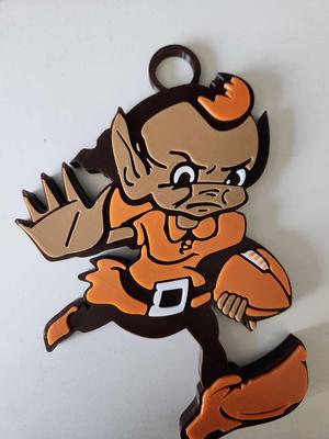 Cleveland Browns Brownie Oversized Necklace