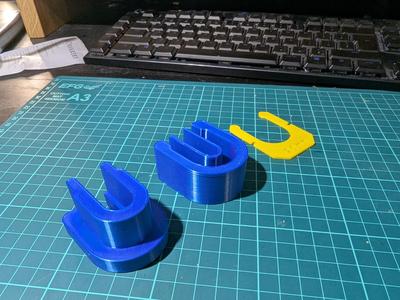 standoff 35mm - 55mm with snap on shims