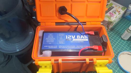 gridfinity rugged battery case waterproof